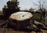 Andrew Wyeth The Big Oak painting